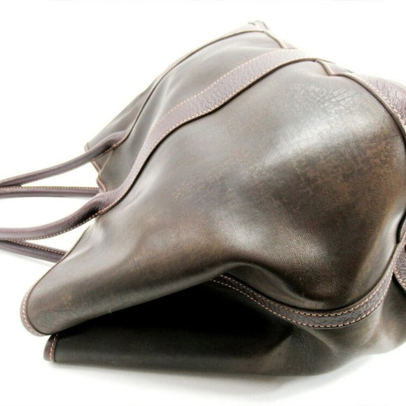 AUTH HERMES tote bags Leather - Picture 2 of 5